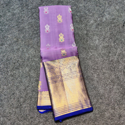 Meenakari kanchi Butta Saree - KMP3068