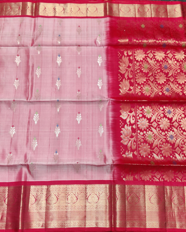 Kanchi Meenakari Handloom Lightweight Pure Silk Saree – KMP260 alternate view