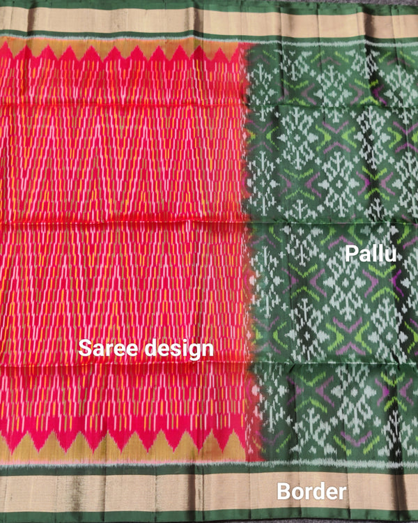 Ikkath Pure handloom silk saree - IKT07 alternate view