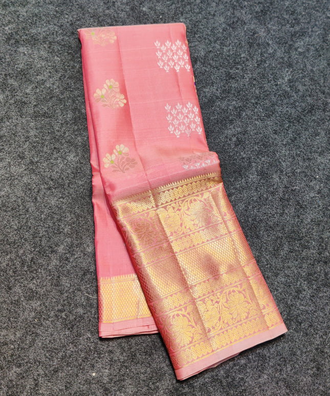 Kanchi pattu pure silk Saree - KMP1262