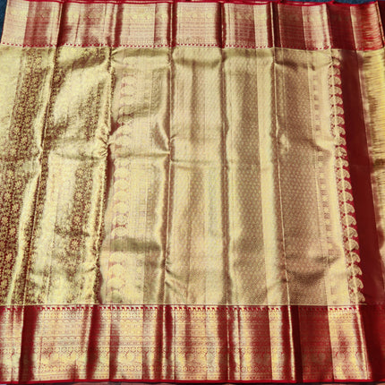 Kanchi Pattu Wedding Sarees @50% Off -KMP1747