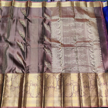Kanchi pattu pure silk Saree - KMP1270