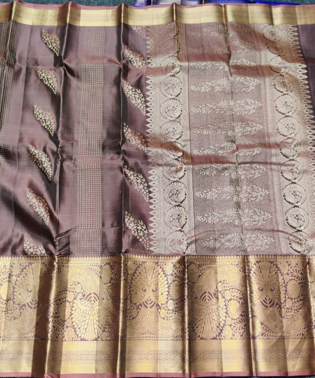 Kanchi pattu pure silk Saree - KMP1270