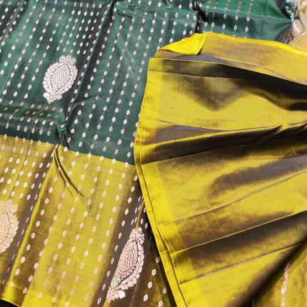 Lightweight Pattu Scurt Border Saree - LWP1081
