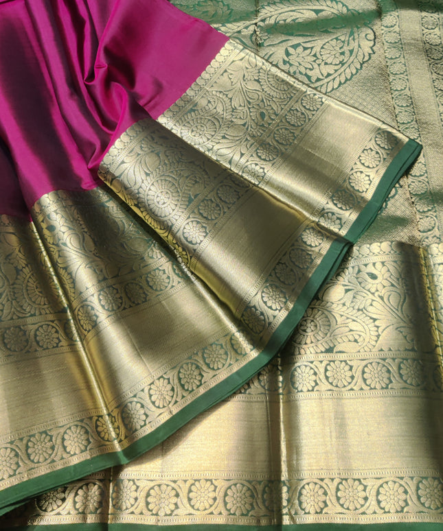 Kanchi pure soft silk Saree - KMP1572