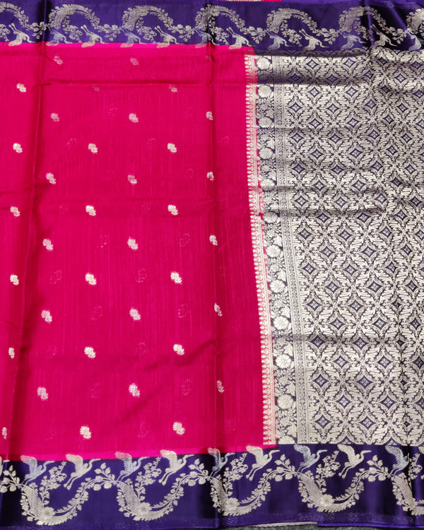 Jute Silk Saree- J11 alternate view