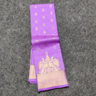 Kanchi Pure Lavender Saree - KMP52