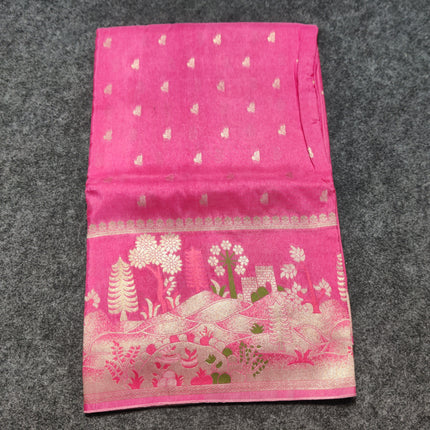Mashru Silk Saree- MS31