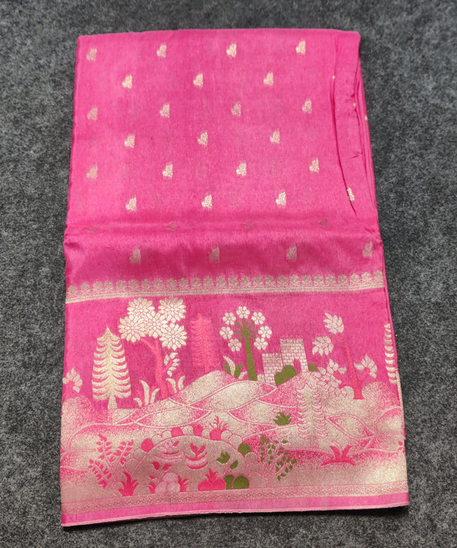 Mashru Silk Saree- MS31