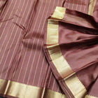 Kanchi pattu small border saree - KMP259