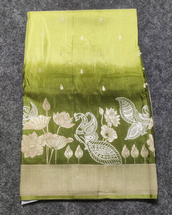 Satin Silk Saree- SA09