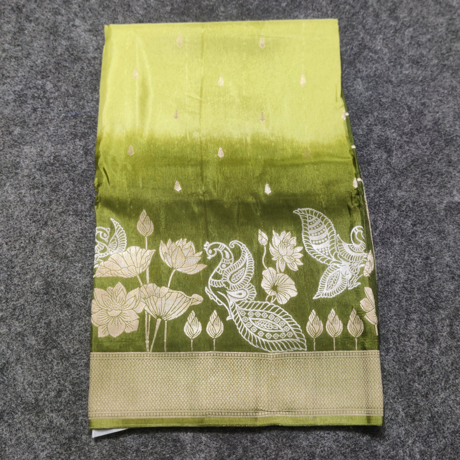 Satin Silk Saree- SA09