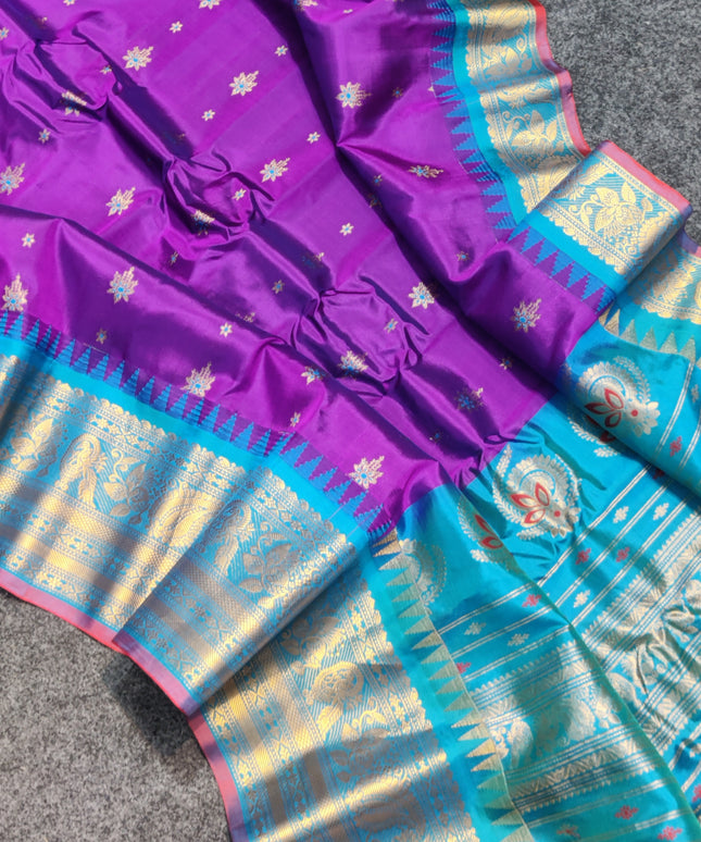 Gadwal pure silk saree - GPS61