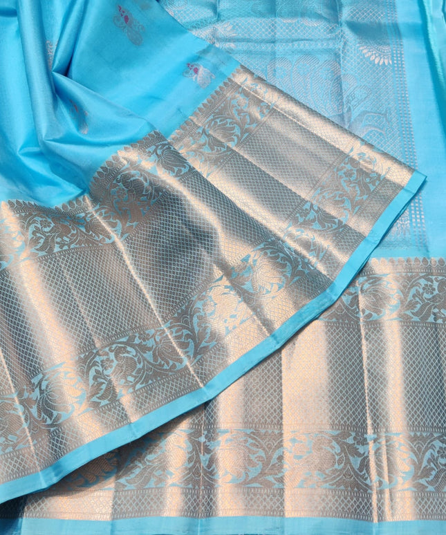 Kanchi pattu pure silk Saree - KMP1354