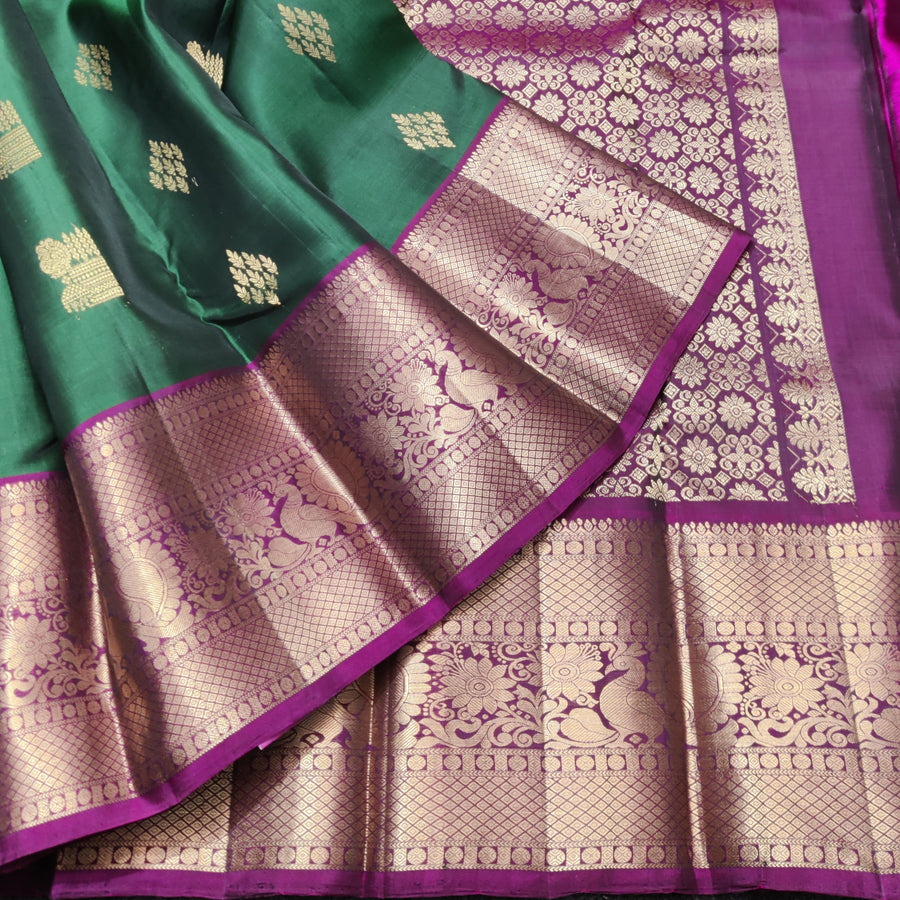 Kanchi Vintage pattu - KMP300