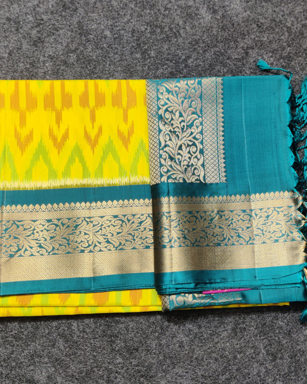 Ikkath Pure handloom silk saree - IKT02 alternate view