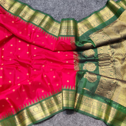 Gadwal pure silk saree - GPS219