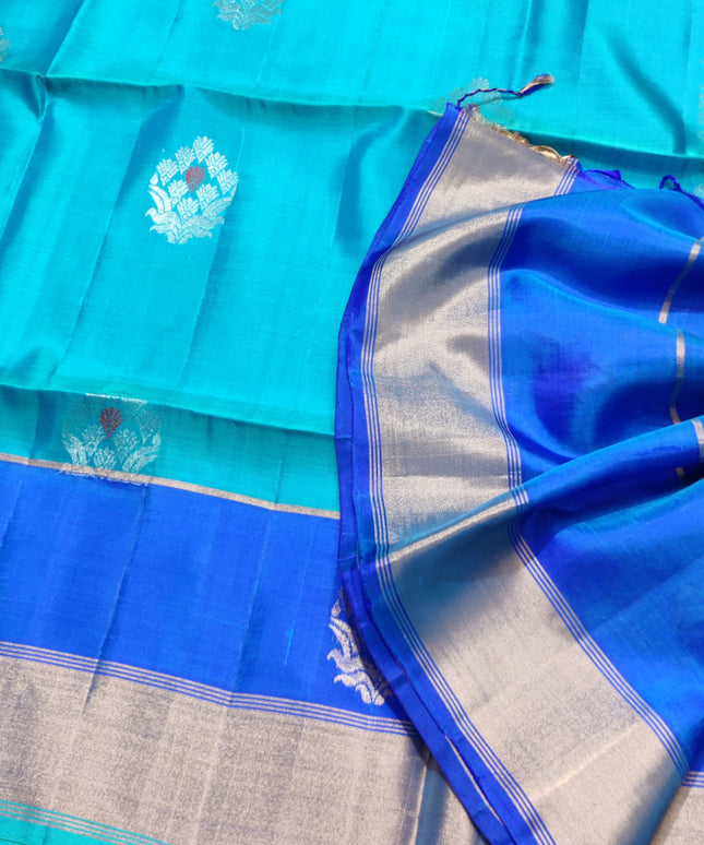 Lightweight pattu Scurt Border Saree - LWP147