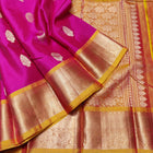Kanchi pure small border saree- KMP239