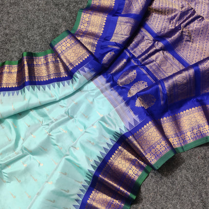 Gadwal Handloom Pure silk saree - GPS202