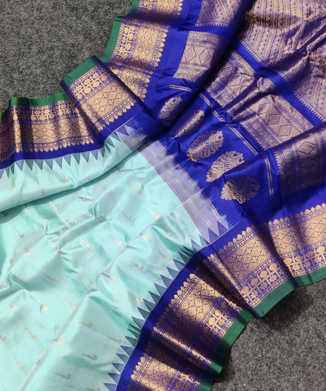 Gadwal Handloom Pure silk saree - GPS202