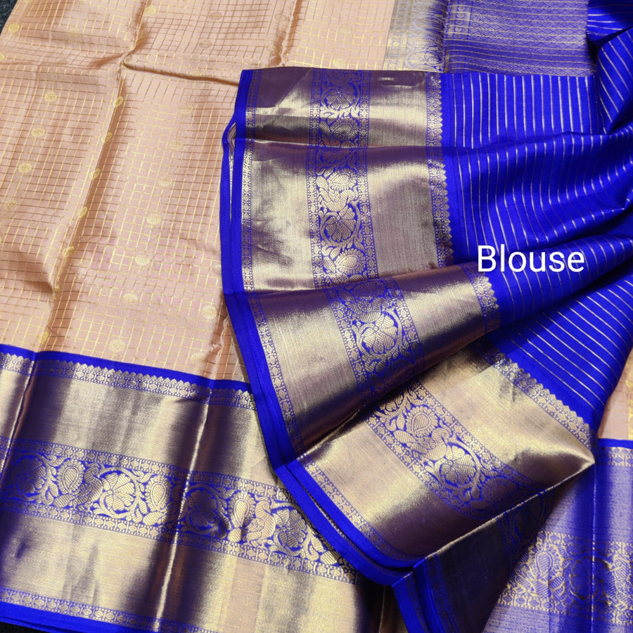 50% off Kanchi kuttu vintage Handloom saree - KMP90
