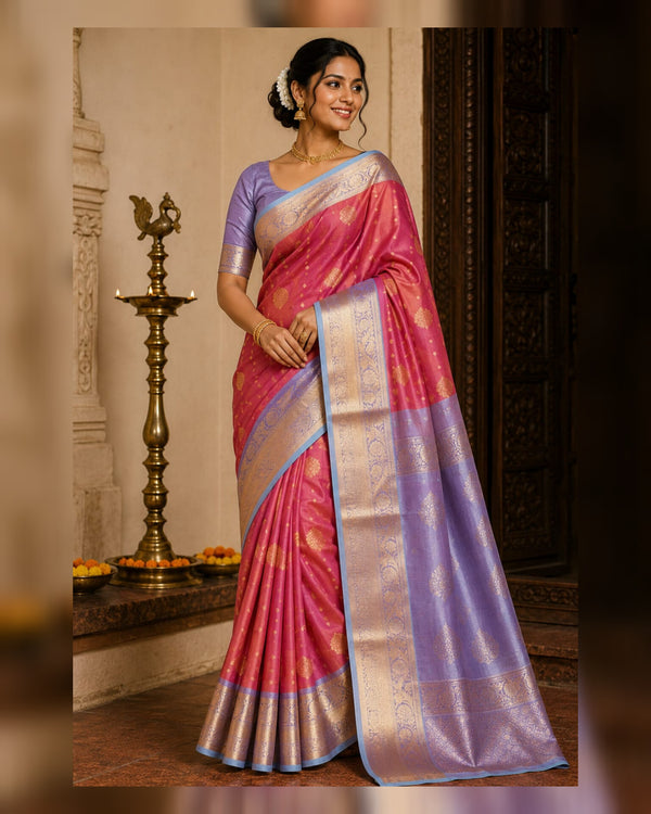 30%Off Kanchi pattu saree - KMP46