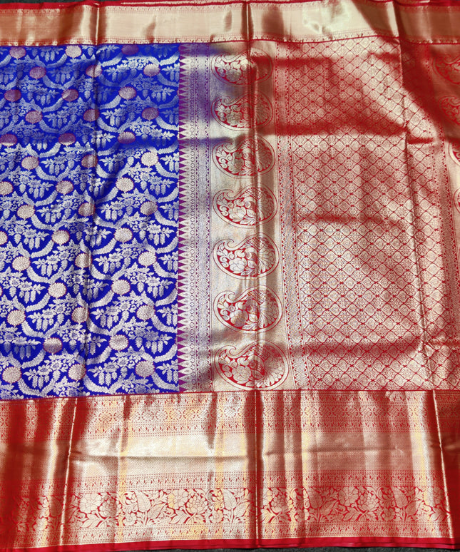 kanchi pattu half fine Bridal Saree -HF267