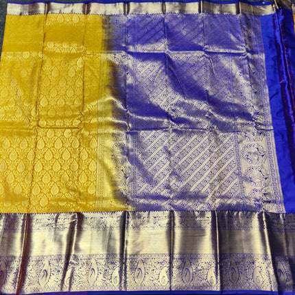 Kanchi pattu half fine Bridal Saree -HF273
