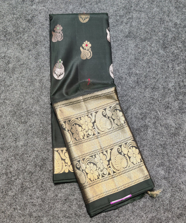 Kanchi pattu pure silk Saree - KMP1568