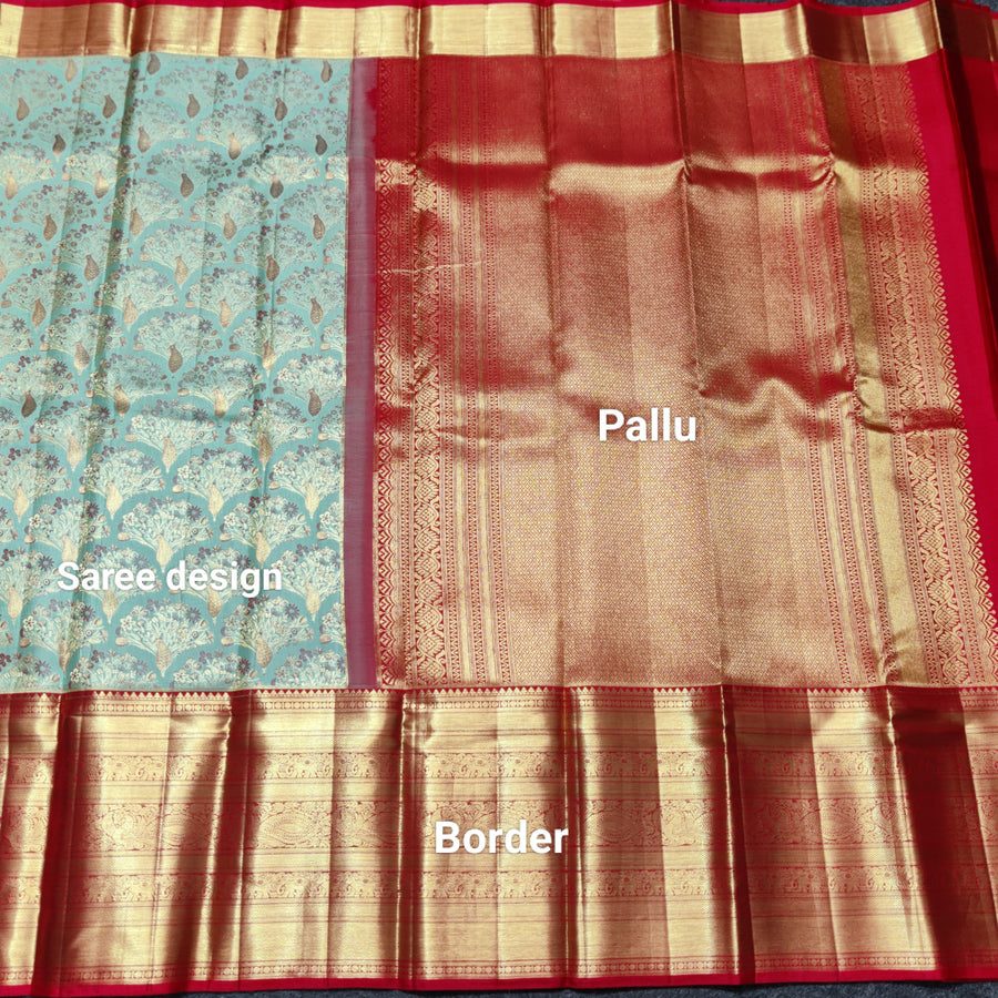 Kanchi Meenakari Bridal wear - KMP133