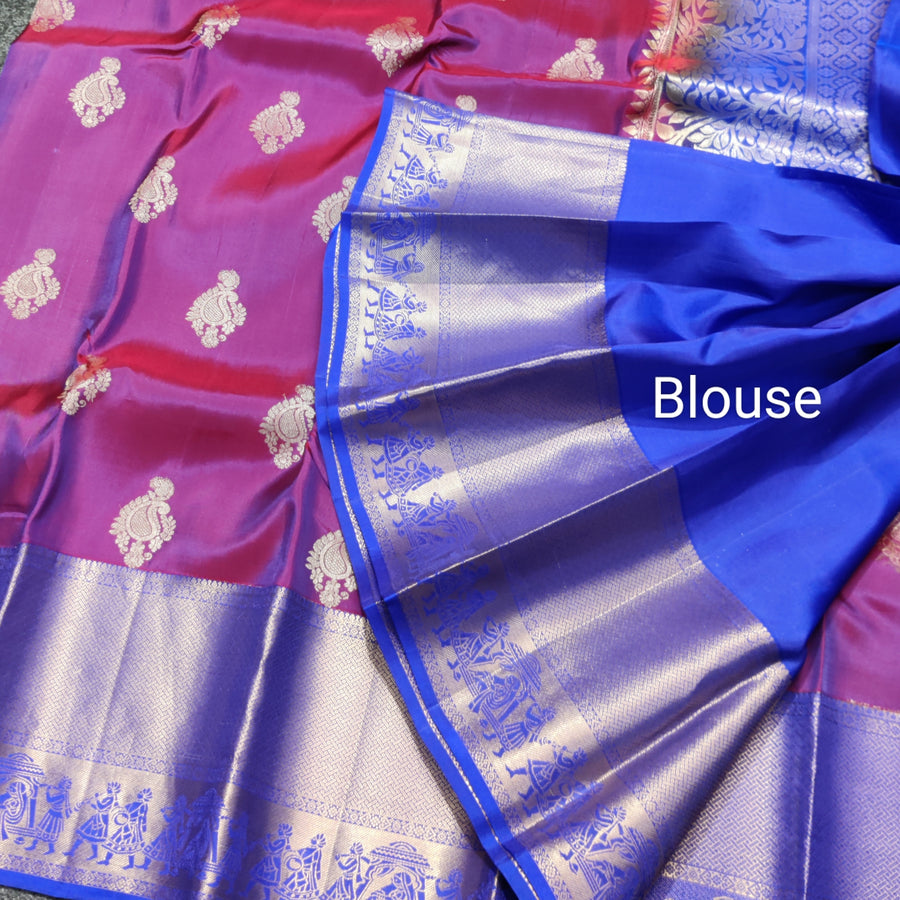 40%Off Kanchi pattu saree - KMP19