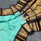 Gadwal check design pure silk- GPS28