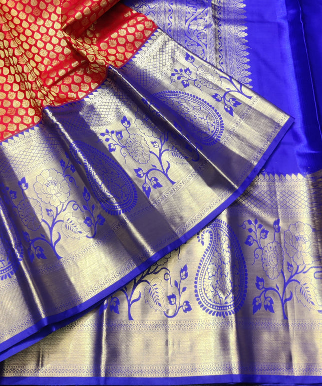 Kanchi pure Bridal wear saree @30% Off - KMP15