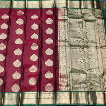 Kanchi pure soft silk Saree - KMP2044
