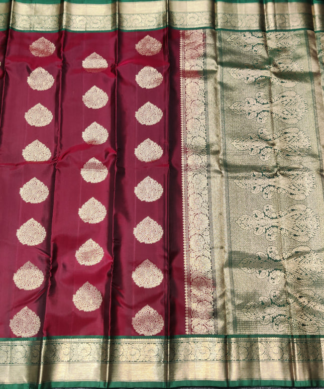 Kanchi pure soft silk Saree - KMP2044