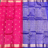 Kanchi Pure Silk Small Border Saree – KMP268