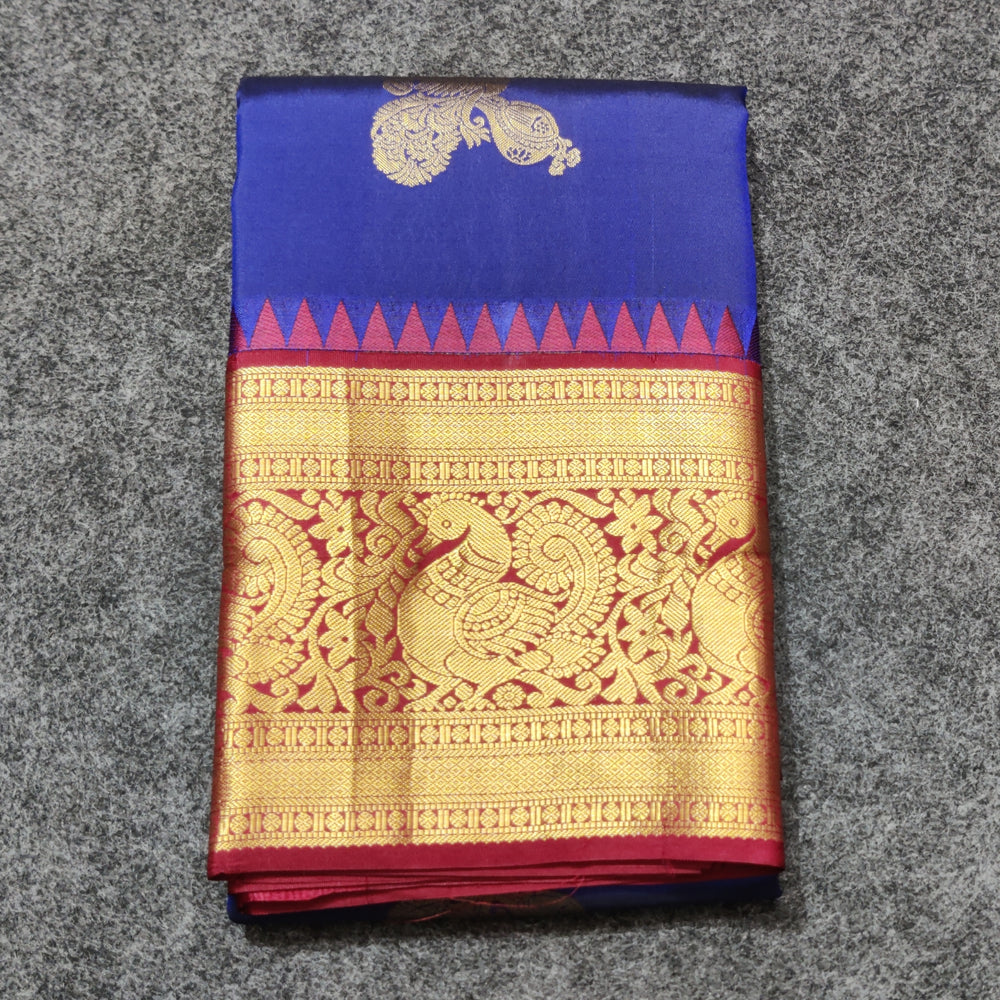 Kanchi kuttu vintage Handloom saree - KMP78
