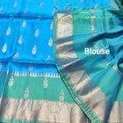 Lightweight pattu Scurt Border Saree - LWP301