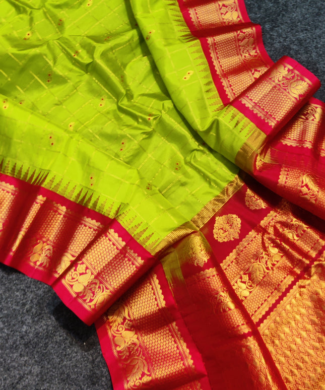 Gadwal pure silk saree - GPS58