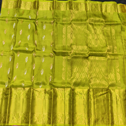 Kanchi Pattu Half Fine saree - HF218