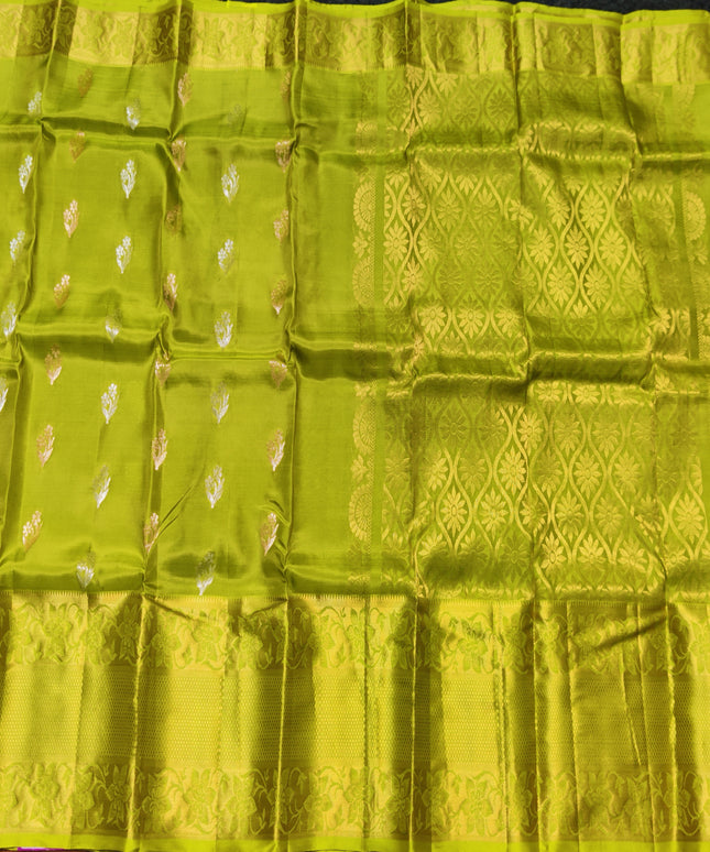 Kanchi Pattu Half Fine saree - HF218