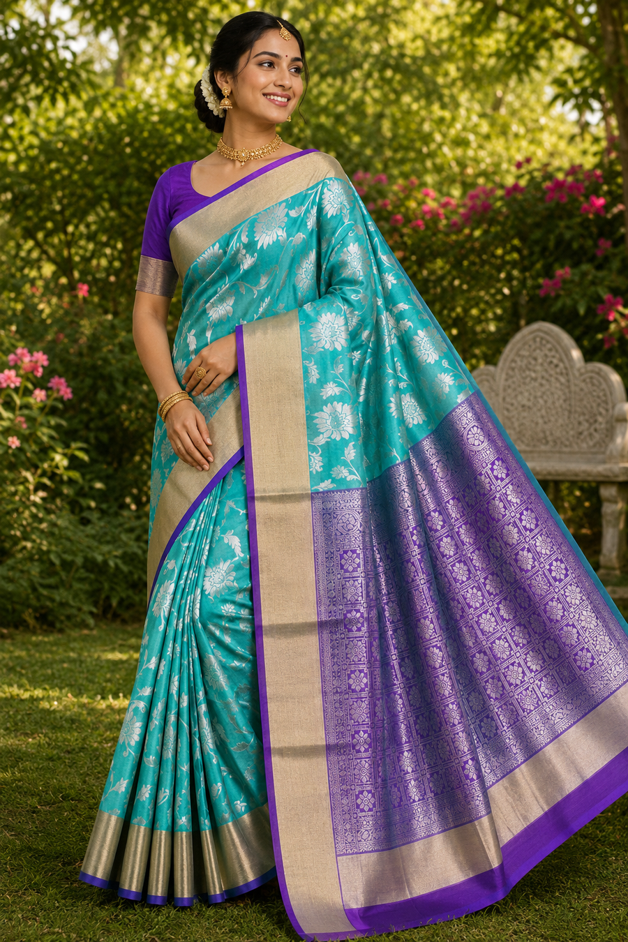 Lightweight pattu Allover - LWP387