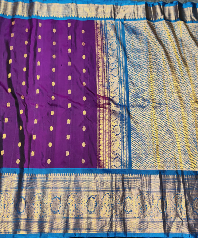Gadwal pure silk saree - GPS09