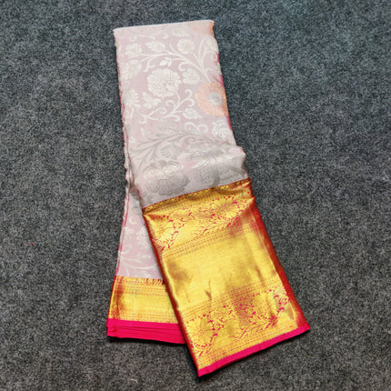 Kanchi pattu half fine Bridal Saree - HF14