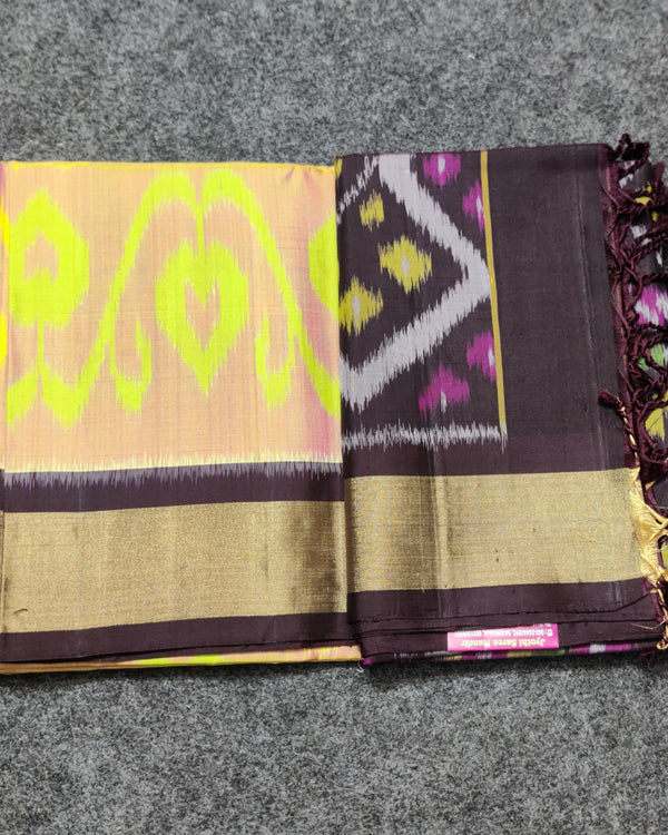 Ikkath Pure handloom silk saree - IKT09