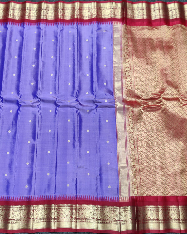 Gadwal Handloom Pure silk saree - GPS158 alternate view