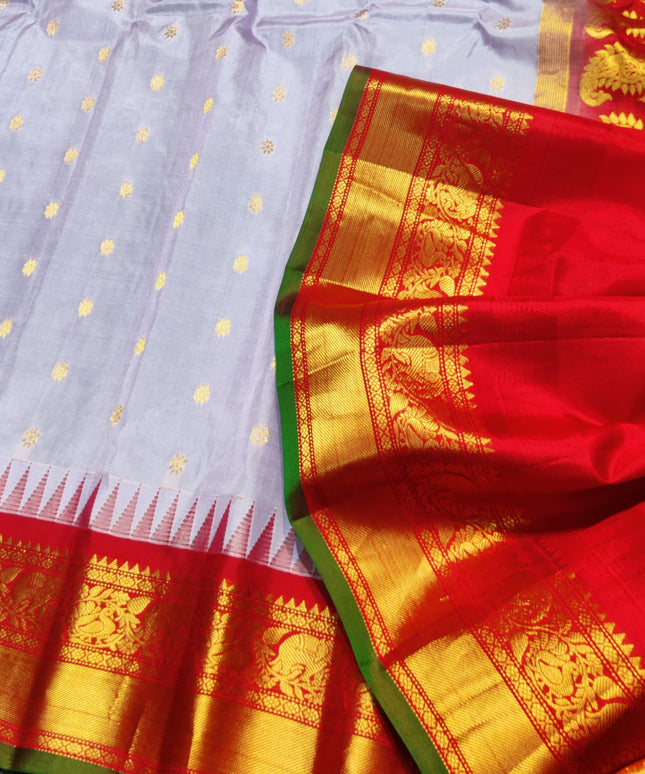Gadwal pure silk saree - GPS71