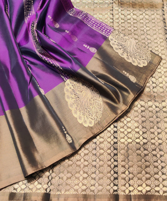 Lightweight Pattu Scurt Border Saree - LWP709