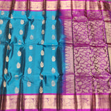 Kanchi pure small border saree- KMP240